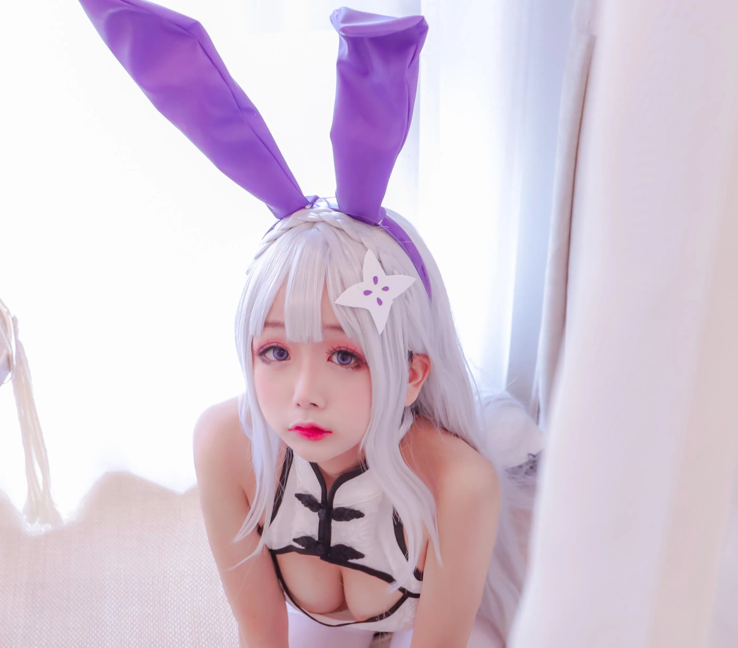 日奈娇 – NO.06 白旗袍 [42P]插图9